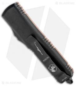 Microtech UTX-85 D/E OTF Automatic Knife Copper (3.125" Serrated) 232-3CP -Microtech Microtech UTX 85 DE OTF Auto Copper Serrated 232 3CP BHQ 97934 jr side