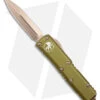 Microtech UTX-85 D/E OTF Automatic Knife OD Green (3.125" Bronze)