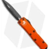 Microtech UTX-85 D/E OTF Auto Knife Orange Al (3.125" Black) 232-10 OR -Microtech Microtech UTX 85 DE OTF Auto Orange Black 232 10 OR BHQ 140252 jr