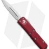 Microtech UTX-85 D/E OTF Automatic Knife Red (3.125" Satin) 232-4RD -Microtech Microtech UTX 85 DE OTF Auto Red Satin 232 4RD BHQ 93005 jr