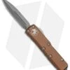 Microtech UTX-85 D/E OTF Automatic Knife Tan (3.125" Apocalyptic) 232-10APTA