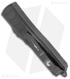 Microtech UTX-85 II T/E Signature Series Tanto OTF Knife Black (3" Two-Tone) -Microtech Microtech UTX 85 II TE Signature Series Tanto Black TT BHQ 138637 jr side