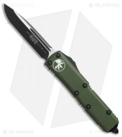 Microtech UTX-85 S/E OTF Automatic Knife OD Green (3.125" Black) 231-1OD