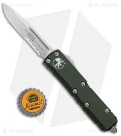 Microtech UTX-85 S/E OTF Automatic Knife OD Green (3.125" Satin Serr) 231-5 OD 9 Microtech UTX-85 S/E OTF Automatic Knife OD Green (3.125" Satin Serr) 231-5 OD -Microtech Microtech UTX 85 SE OTF OD Green Satin Serr 231 5 BHQ 89935 jr bottlecap