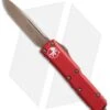 Microtech UTX-85 S/E OTF Automatic Knife Red (3.125" Bronze) 2 Microtech UTX-85 S/E OTF Automatic Knife Red (3.125" Bronze) -Microtech Microtech UTX 85 SE Red Bronze BHQ 72345 er