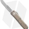 Microtech UTX-85 S/E OTF Automatic Knife Tan (3.125" Satin) 231-4TA