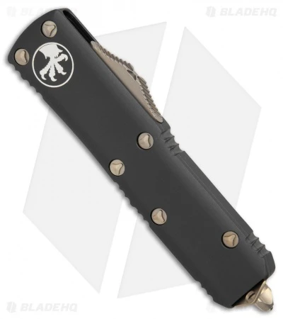 Microtech UTX-85 S/E OTF Automatic Knife Apocalyptic Black (3.125" Bronze) 4 Microtech UTX-85 S/E OTF Automatic Knife Apocalyptic Black (3.125" Bronze) - Image 2