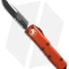 Microtech UTX-85 S/E OTF Automatic Knife Orange (3.125" Black Serr) 231-2OR -Microtech Microtech UTX 85 SE orange black serr 231 2OR BHQ 69048 er