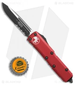 Microtech UTX-85 S/E OTF Automatic Knife Red (3.125" Black Serr) 231-2RD 9 Microtech UTX-85 S/E OTF Automatic Knife Red (3.125" Black Serr) 231-2RD -Microtech Microtech UTX 85 SE red black serr 231 2RD BHQ 69049 er size