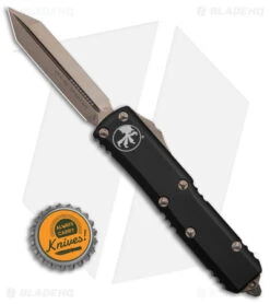 Microtech UTX-85 Spartan OTF Automatic Knife Black (3.1" Bronze) 9 Microtech UTX-85 Spartan OTF Automatic Knife Black (3.1" Bronze) -Microtech Microtech UTX 85 Spartan OTF AK Black 3in Bronze BHQ 178483 td size