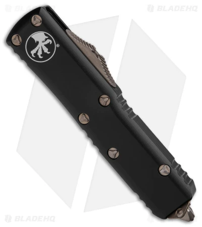 Microtech UTX-85 Spartan OTF Automatic Knife Black (3.1" Bronze) 4 Microtech UTX-85 Spartan OTF Automatic Knife Black (3.1" Bronze) - Image 2
