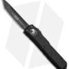 Microtech UTX-85 T/E OTF Automatic Knife Tatical (3.125" Black) 233-1DLCT