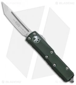Microtech UTX-85 T/E OTF Automatic Knife OD Green (3.125" Satin) 233-4OD