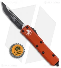 Microtech UTX-85 T/E OTF Automatic Knife Orange CC (3.125" Black) 233-1OR 9 Microtech UTX-85 T/E OTF Automatic Knife Orange CC (3.125" Black) 233-1OR -Microtech Microtech UTX 85 TE OTF Auto Orange CC Black 233 1OR BHQ 95391 jr bottlecap