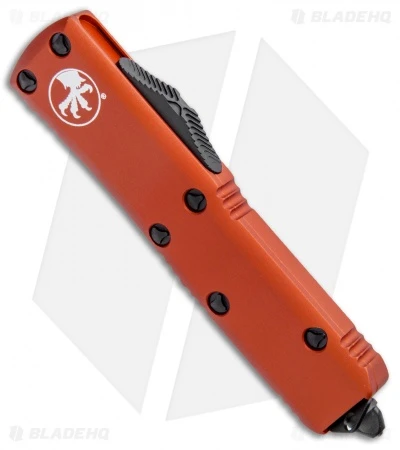 Microtech UTX-85 T/E OTF Automatic Knife Orange CC (3.125" Black) 233-1OR 4 Microtech UTX-85 T/E OTF Automatic Knife Orange CC (3.125" Black) 233-1OR - Image 2