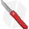 Microtech UTX-85 T/E OTF Automatic Knife Red Aluminum (3.15" Satin) 233-4 RD 2 Microtech UTX-85 T/E OTF Automatic Knife Red Aluminum (3.15" Satin) 233-4 RD -Microtech Microtech UTX 85 TE Tanto OTF AK Red Aluminum 3in Satin BHQ 173971 td