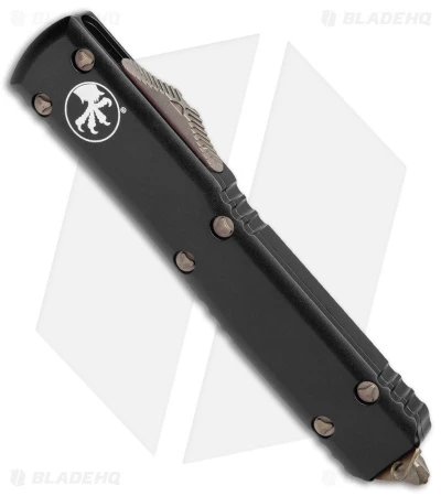 Microtech Ultratech Bayonet OTF Automatic Knife Black (3.4" Bronze SW) 4 Microtech Ultratech Bayonet OTF Automatic Knife Black (3.4" Bronze SW) - Image 2
