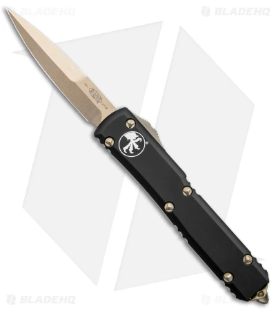 Microtech Ultratech Bayonet OTF Automatic Knife Black (3.4" Bronze SW) 3 Microtech Ultratech Bayonet OTF Automatic Knife Black (3.4" Bronze SW)