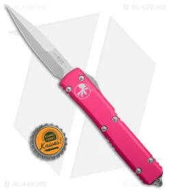 Microtech Ultratech Bayonet OTF Automatic Knife (3.4" Stonewash) 120-10PK 9 Microtech Ultratech Bayonet OTF Automatic Knife (3.4" Stonewash) 120-10PK -Microtech Microtech Ultratech Bayo OTF Auto Pink SW BHQ 176870 jr bottlecap