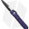 Microtech Ultratech Bayonet OTF Automatic Purple (3.4" Black) -Microtech Microtech Ultratech Bayo OTF Auto Purple Black 120 1PU BHQ 13559 jr