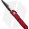 Microtech Ultratech Bayonet OTF Automatic Knife Red (3.4" Black) 120-1RD -Microtech Microtech Ultratech Bayonet OTF Auto Red Black 120 1RD BHQ 7610 jr