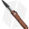 Microtech Ultratech Bayonet OTF Automatic Knife Tan (3.4" Black Serr) 120-2TA