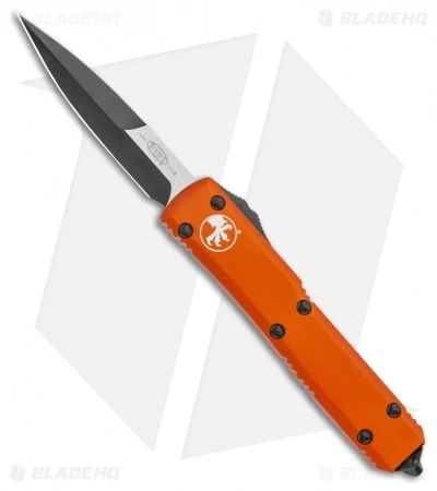 Microtech Ultratech Bayonet OTF Automatic Knife Tri-Grip Orange (3.4" Black) 3 Microtech Ultratech Bayonet OTF Automatic Knife Tri-Grip Orange (3.4" Black)