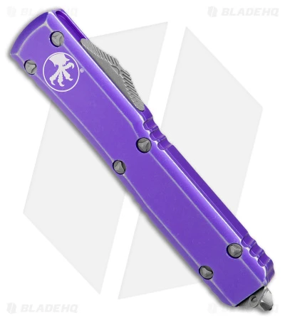 Microtech Ultratech D/E OTF Auto Knife Distressed Purple (3.4" Apocalyptic) 4 Microtech Ultratech D/E OTF Auto Knife Distressed Purple (3.4" Apocalyptic) - Image 2