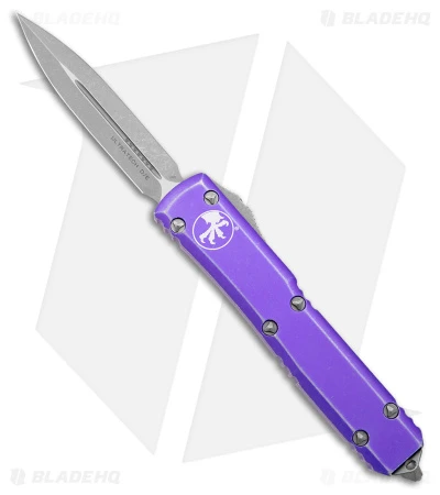Microtech Ultratech D/E OTF Auto Knife Distressed Purple (3.4" Apocalyptic) 3 Microtech Ultratech D/E OTF Auto Knife Distressed Purple (3.4" Apocalyptic)