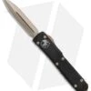Microtech Ultratech D/E OTF Auto Knife Black (3.4" Bronze) 122-13 -Microtech Microtech Ultratech DE OTF Auto Black Bronze 122 13 BHQ 134852 jr