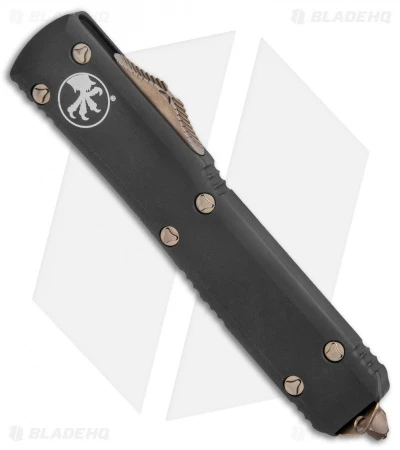 Microtech Ultratech D/E OTF Auto Knife Black (3.4" Bronze) 122-13 4 Microtech Ultratech D/E OTF Auto Knife Black (3.4" Bronze) 122-13 - Image 2