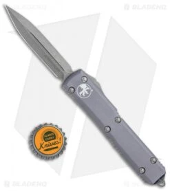 Microtech Ultratech D/E OTF Automatic Knife Gray (3.4" Apocalyptic) 9 Microtech Ultratech D/E OTF Automatic Knife Gray (3.4" Apocalyptic) -Microtech Microtech Ultratech DE OTF Auto Gray Apocalyptic BHQ 115904 jr bottlecap