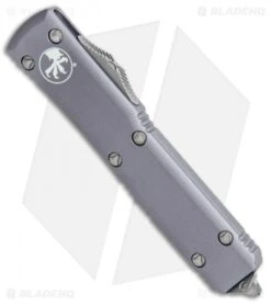 Microtech Ultratech D/E OTF Automatic Knife Gray (3.4" Apocalyptic) 7 Microtech Ultratech D/E OTF Automatic Knife Gray (3.4" Apocalyptic) -Microtech Microtech Ultratech DE OTF Auto Gray Apocalyptic BHQ 115904 jr spine