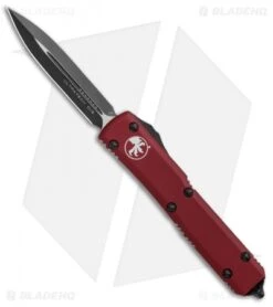 Microtech Ultratech D/E OTF Automatic Knife CC Merlot Red (3.4" Black) 122-1MR