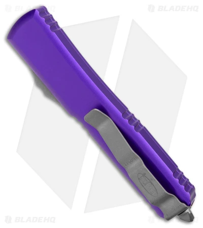 Microtech Ultratech D/E OTF Automatic Knife Purple (3.4" Apocalyptic) 5 Microtech Ultratech D/E OTF Automatic Knife Purple (3.4" Apocalyptic) - Image 3