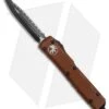 Microtech Ultratech D/E OTF Automatic Knife Tan CC (3.4" Black Full Serr)