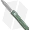 Microtech Ultratech D/E OTF Automatic Knife Distressed OD Green (3.4" Stonewash)