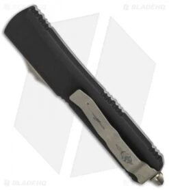 Microtech Ultratech Hellhound Tanto OTF Auto Knife Clear Top CC (Bronze SW) -Microtech Microtech Ultratech Hellhound Tanto Clear Top CC Bronze SW BHQ 79290 er side