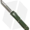 Microtech Ultratech Hellhound Tanto OTF Automatic OD Green (3.4" Bronze SW) -Microtech Microtech Ultratech Hellhound Tanto OTF OD Green Bronze SW BHQ 83975 jr