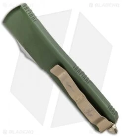 Microtech Ultratech Hellhound Tanto OTF Automatic OD Green (3.4" Bronze SW) 8 Microtech Ultratech Hellhound Tanto OTF Automatic OD Green (3.4" Bronze SW) -Microtech Microtech Ultratech Hellhound Tanto OTF OD Green Bronze SW BHQ 83975 jr side