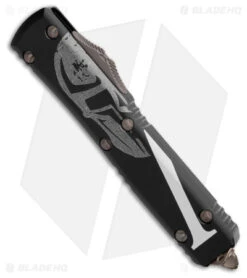 Microtech Ultratech Molon Labe Hellhound+Warhound OTF Automatic Knife Set -Microtech Microtech Ultratech Molon Labe HellhoundWarhound OTF Automatic Knife Set BHQ 181953 td k2 spine