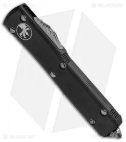 Microtech Ultratech Bayonet OTF Automatic Knife CC (3.4" Black Serr) 120-2 6 Microtech Ultratech Bayonet OTF Automatic Knife CC (3.4" Black Serr) 120-2 -Microtech Microtech Ultratech OTF Bayo S E Black Serr 120 2CC BHQ 51240 jr spine