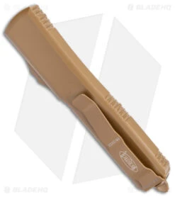Microtech Ultratech D/E OTF Automatic Knife (3.5" Cerakote Tan) 122-1 CTA 8 Microtech Ultratech D/E OTF Automatic Knife (3.5" Cerakote Tan) 122-1 CTA -Microtech Microtech Ultratech OTF DE Auto Cerakote Tan BHQ 146626 jr side