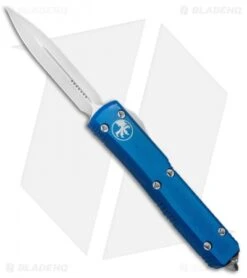 Microtech Ultratech D/E OTF Automatic Knife CC Blue (3.4" Satin)