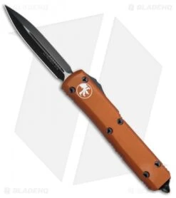Microtech Ultratech D/E OTF Automatic Knife CC Orange (3.4" Black)