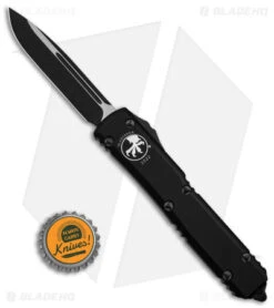 Microtech Ultratech S/E OTF Automatic Knife Blade Show 2022 (3.4" DLC) -Microtech Microtech Ultratech OTF SE Automatic Knife Blade Show 2022 3in DLC BHQ 148912 td size