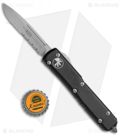 Microtech Ultratech D/A SE OTF Automatic Knife CC (3.4" Bead Blast Serr) 121-8 6 Microtech Ultratech D/A SE OTF Automatic Knife CC (3.4" Bead Blast Serr) 121-8 - Image 4