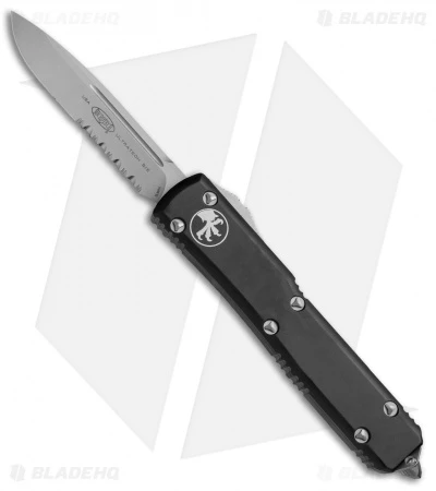 Microtech Ultratech D/A SE OTF Automatic Knife CC (3.4" Bead Blast Serr) 121-8 3 Microtech Ultratech D/A SE OTF Automatic Knife CC (3.4" Bead Blast Serr) 121-8