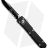 Microtech Ultratech S/E OTF Automatic Knife Black CC (3.4" Black Serr)