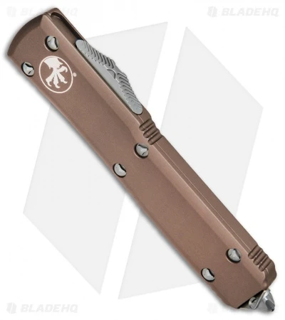 Microtech Ultratech S/E OTF Automatic Tan CC (3.4" Stonewash) 121-10TA 5 Microtech Ultratech S/E OTF Automatic Tan CC (3.4" Stonewash) 121-10TA - Image 3